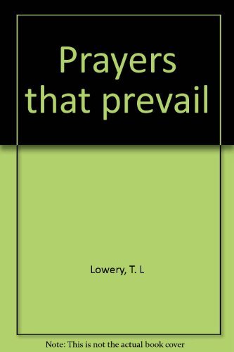 Stock image for Prayers That Prevail for sale by 4 THE WORLD RESOURCE DISTRIBUTORS