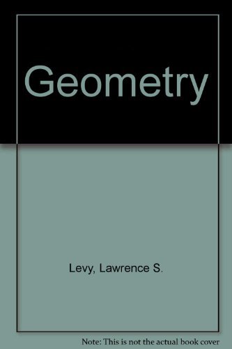 Stock image for Geometry: Modern Mathematics via the Euclidean Plane for sale by Better World Books