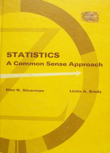 Imagen de archivo de Statistics: A common sense approach a la venta por Redux Books