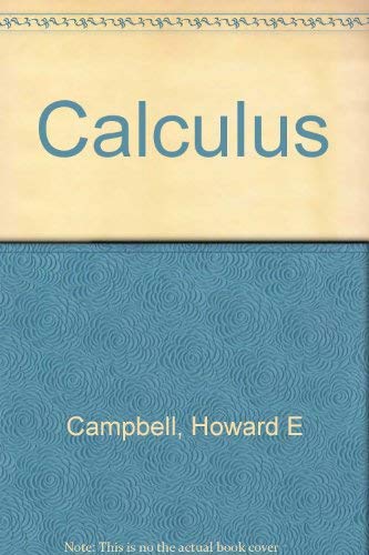 Imagen de archivo de Calculus a la venta por BookDepart