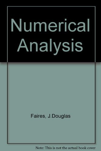 9780871502438: Numerical Analysis