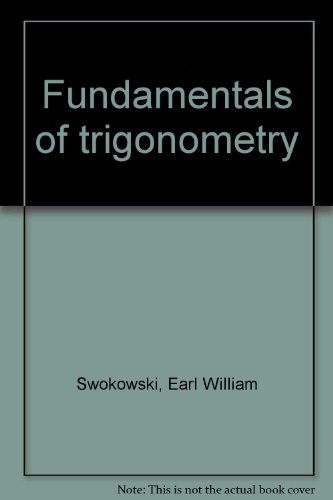 Immagine dell'editore per Fundamentals of trigonometry venduto da ThriftBooks-Atlanta