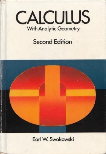 9780871502681: Calculus with analytic geometry