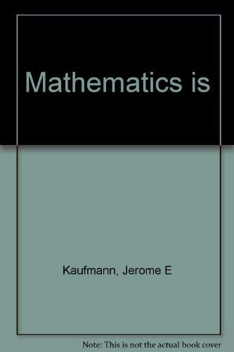 9780871503138: Mathematics is