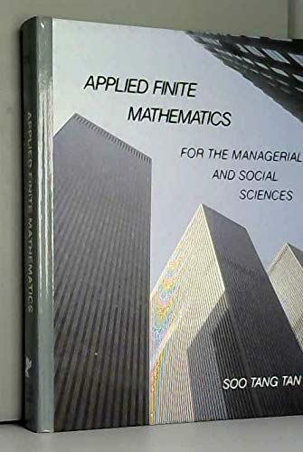 Beispielbild fr Applied Finite Mathematics for the Managerial and Social Sciences zum Verkauf von ABOXABOOKS