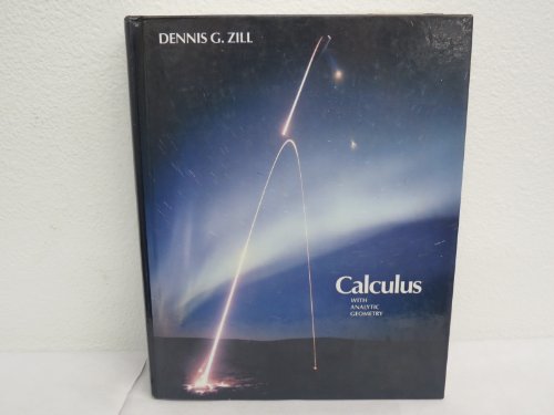 Beispielbild fr Calculus with Analytic Geometry zum Verkauf von Better World Books
