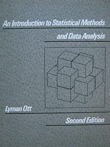 Imagen de archivo de An introduction to statistical methods and data analysis a la venta por Wonder Book