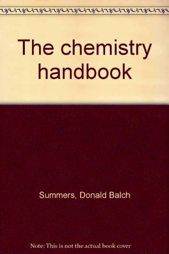 Beispielbild fr The Chemistry Handbook, 2nd edition zum Verkauf von BookDepart