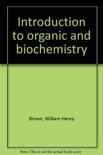 Beispielbild fr Introduction to organic and biochemistry zum Verkauf von Hawking Books