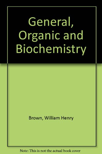 Beispielbild fr General, organic, and biochemistry zum Verkauf von HPB-Red