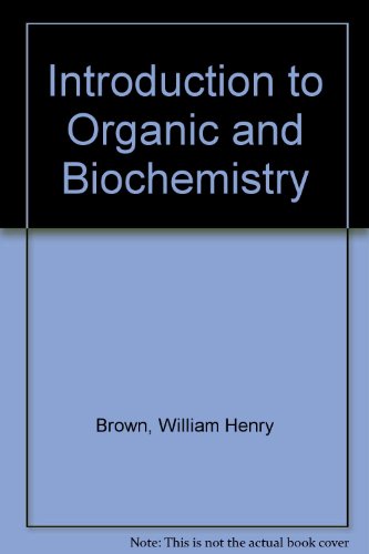 Beispielbild fr Introduction to Organic and Biochemistry zum Verkauf von Wonder Book