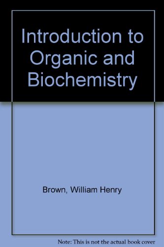 Stock image for Introduction to Organic and Biochemistry (3rd Edition) for sale by gigabooks