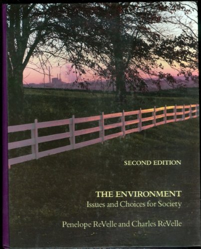 Imagen de archivo de The environment: Issues and choices for society a la venta por Wonder Book