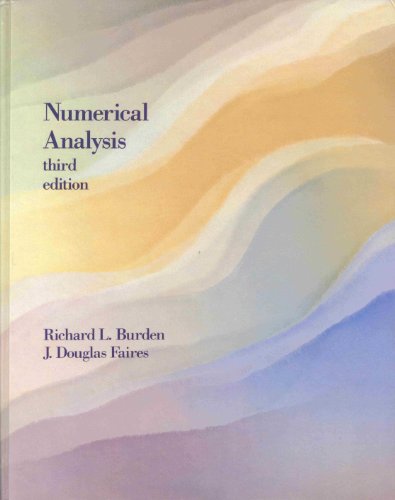 Imagen de archivo de Numerical Analysis a la venta por Better World Books