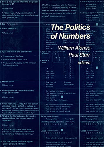 The Politics of Numbers (Russell Sage Foundation Census) (9780871540164) by William Alonso; Paul Starr