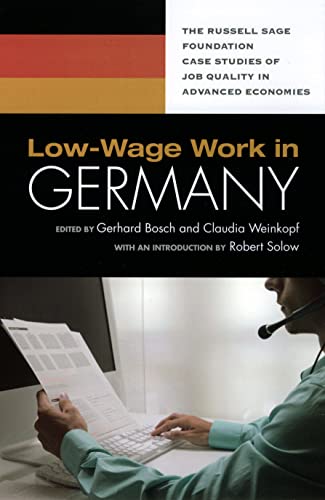 Stock image for Low-Wage Work in Germany Format: Paperback for sale by INDOO