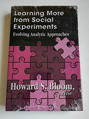 Imagen de archivo de Learning More from Social Experiments : Evolving Analytic Approaches a la venta por Better World Books