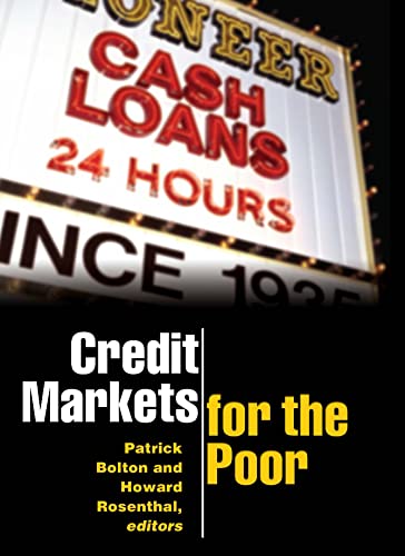 Imagen de archivo de Credit Markets for the Poor a la venta por Wonder Book
