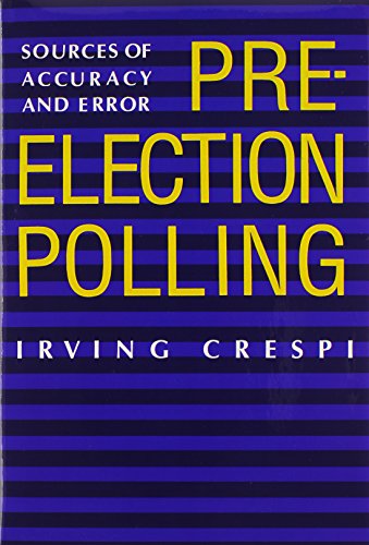 Beispielbild fr Pre-Election Polling : Sources of Accuracy and Error zum Verkauf von Better World Books