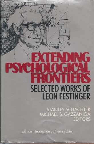 Stock image for Extending Psychological Frontiers for sale by ThriftBooks-Atlanta