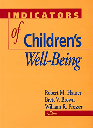 Stock image for Indicators of Children's Well-Being for sale by Better World Books