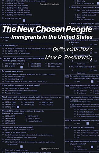 9780871544049: The New Chosen People: Immigrants in the United States (The Population of the United States in the 1980's : A Census Monograph Series)