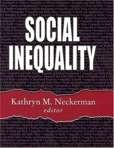 Beispielbild fr Social Inequality zum Verkauf von AwesomeBooks
