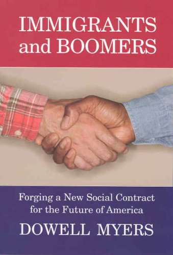 Imagen de archivo de Immigrants and Boomers: Forging a New Social Contract for the Future of America a la venta por Front Cover Books