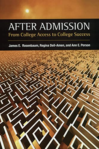 Beispielbild fr After Admission: From College Access to College Success zum Verkauf von SecondSale