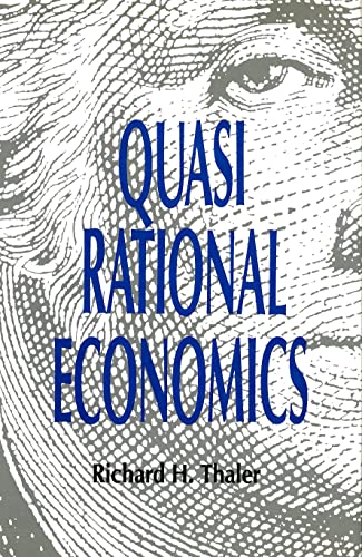 Stock image for Quasi Rational Economics for sale by William Michael Books