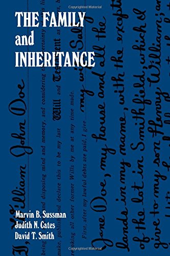 Stock image for The Family and Inheritance for sale by Better World Books