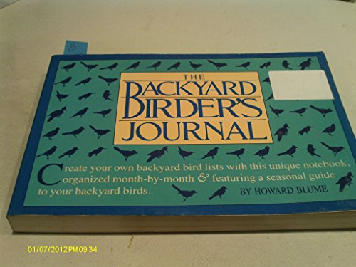 Beispielbild fr The Backyard Birder's Journal zum Verkauf von SecondSale