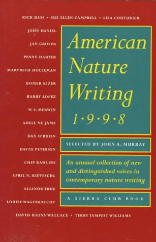 Beispielbild fr American Nature Writing 1998 zum Verkauf von Better World Books