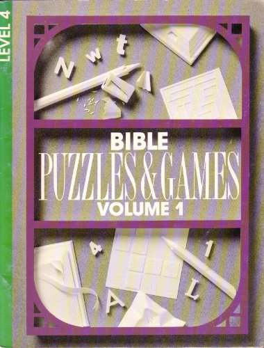 Imagen de archivo de Bible Puzzles & Games Volume 1 Level 4 a la venta por BookHolders