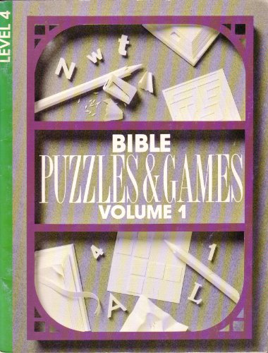 Stock image for Bible Puzzles & Games Volume 1 Level 4 for sale by BookHolders