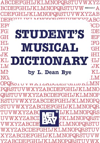 Beispielbild fr Student's Musical Dictionary zum Verkauf von Wonder Book