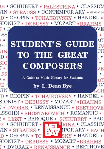Immagine dell'editore per Student's Guide to the Great Composers venduto da BookHolders
