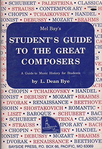 Stock image for Student's Guide to the Great Composers : A Guide to Music History for Students for sale by Better World Books
