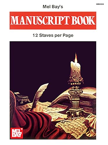 Stock image for Manuscript Book Twelve Stave for sale by Better World Books