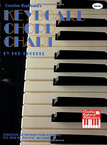 Beispielbild fr Creative Keyboard's Keyboard Chord Chart zum Verkauf von Revaluation Books