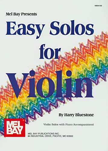 Easy Solos for Violin (9780871668363) by Harry Bluestone