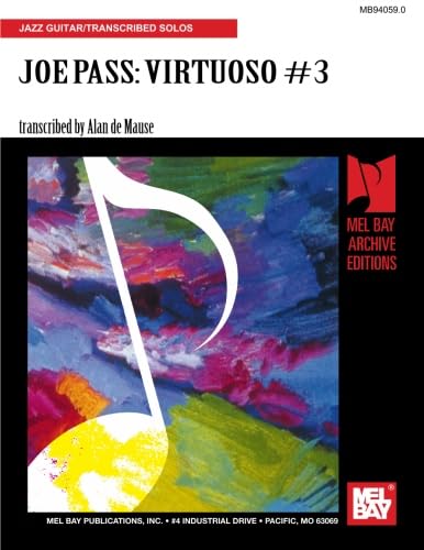 Imagen de archivo de Joe Pass: Virtuoso #3 a la venta por GF Books, Inc.
