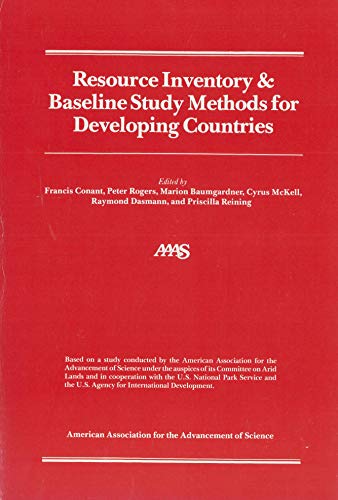 Resource Inventory and Baseline Survey Methods for Developing Countires.