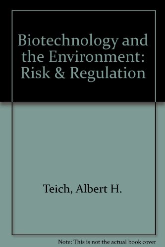 Imagen de archivo de Biotechnology and the Environment. Risk and Regulation a la venta por Research Ink