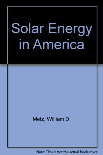 9780871683014: Solar Energy in America