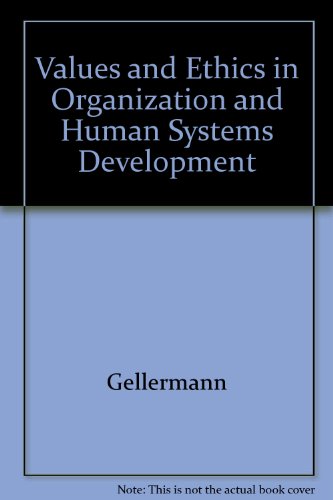 Stock image for Values and ethics in organization and human systems development: An annotated bibliography (AAAS publication) for sale by Irish Booksellers