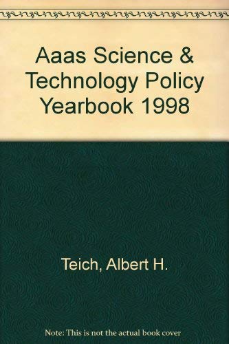 Imagen de archivo de Aaas Science & Technology Policy Yearbook 1998 a la venta por HPB-Red