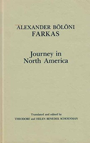 9780871691200: Alexander Boloni Farkas Journey in North America (Memoirs of the American Philosophical Society ; v. 120)