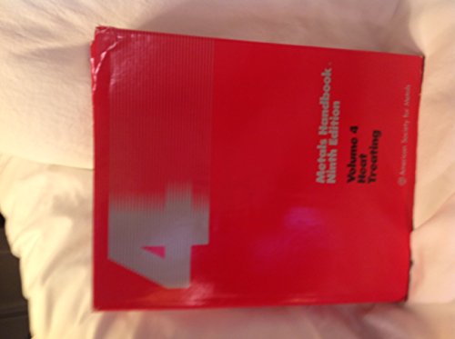 Immagine dell'editore per Metals Handbook Vol. 4 : Heat Treating venduto da Better World Books Ltd
