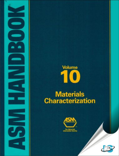 9780871700162: ASM Handbook, Volume 10: Materials Characterization (ASM Handbooks)